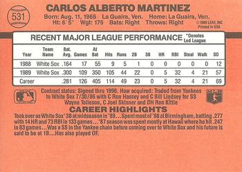 Carlos Martinez  baseball card collectible - Main Image 2
