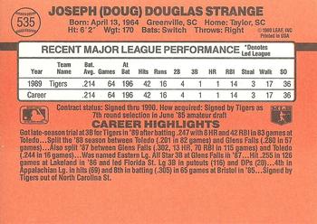 Doug Strange  baseball card collectible - Main Image 2