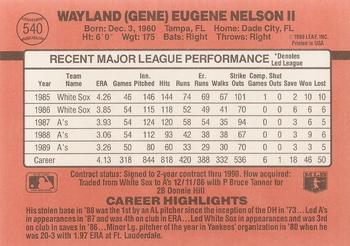 Gene Nelson  baseball card collectible - Main Image 2