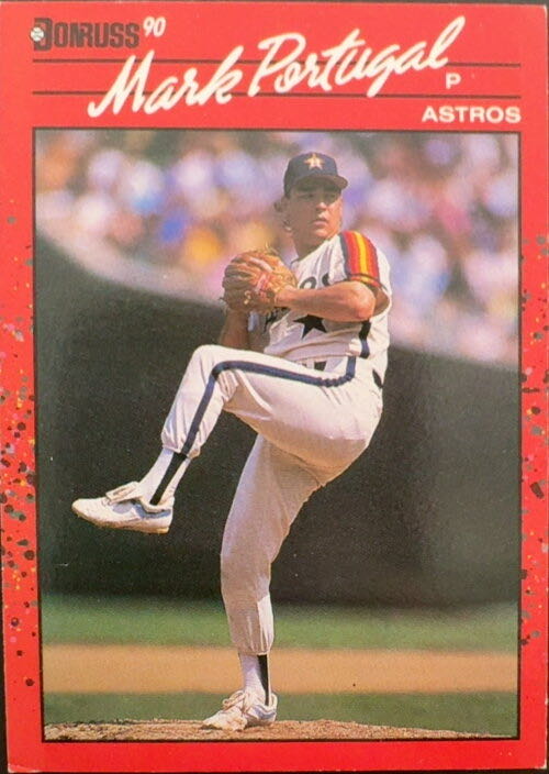Mark Portugal  baseball card collectible - Main Image 3