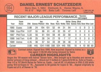 Dan Schatzeder  baseball card collectible - Main Image 2