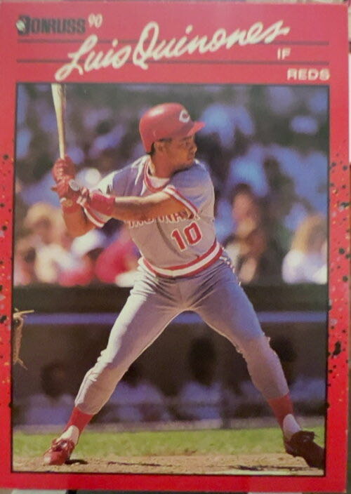 Luis Quinones  baseball card collectible - Main Image 3