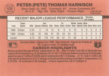 Pete Harnisch  baseball card collectible - Main Image 2