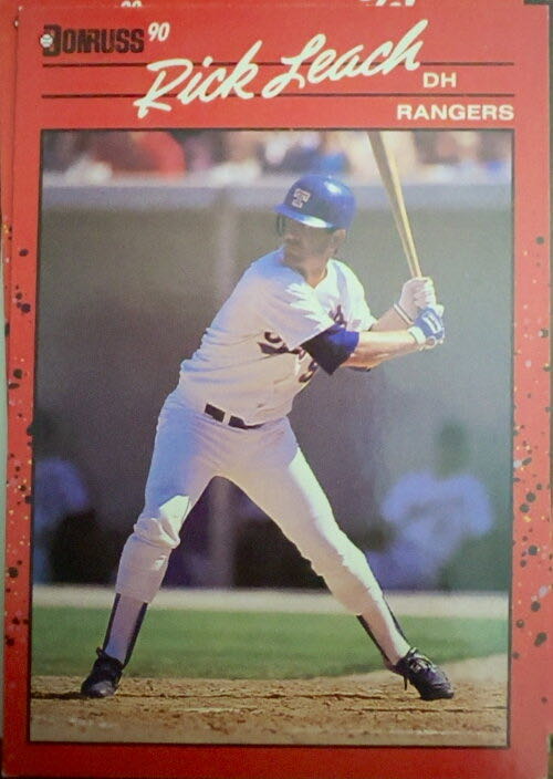 Rick Leach  baseball card collectible - Main Image 3