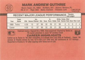 Mark Guthrie  baseball card collectible - Main Image 2