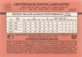 Les Lancaster  baseball card collectible - Main Image 2