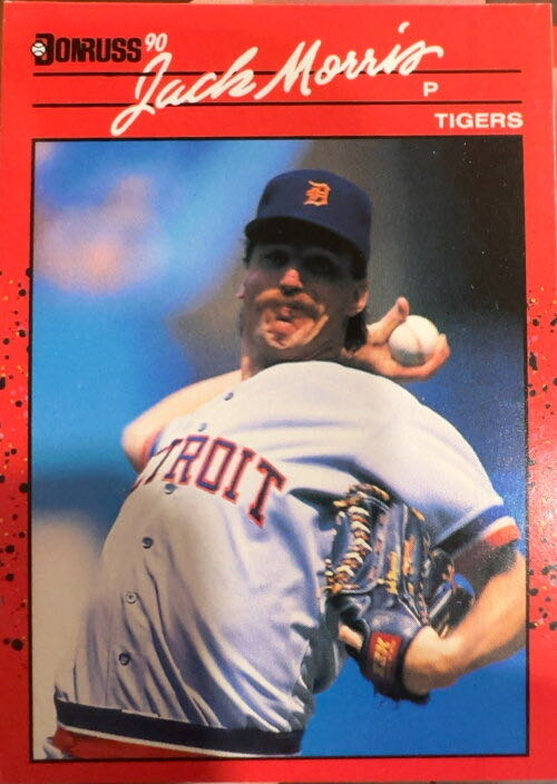 Jack Morris  baseball card collectible - Main Image 3
