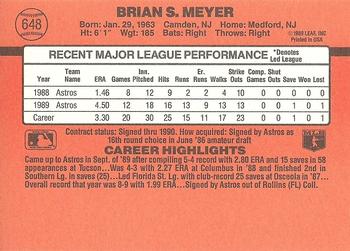 Brian Meyer  baseball card collectible - Main Image 2