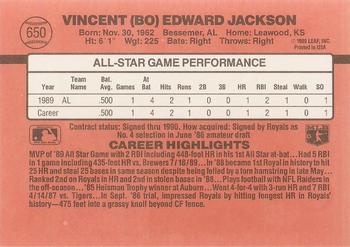 Bo Jackson  baseball card collectible - Main Image 2