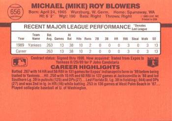 Mike Blowers  baseball card collectible - Main Image 2