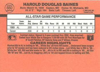 Harold Baines  baseball card collectible - Main Image 2