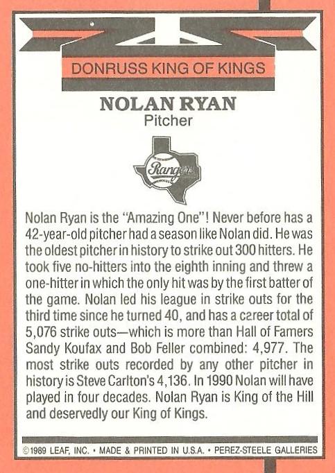 Nolan Ryan  baseball card collectible - Main Image 2