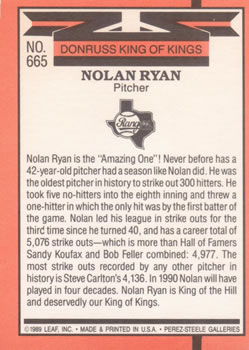 Nolan Ryan  baseball card collectible - Main Image 2