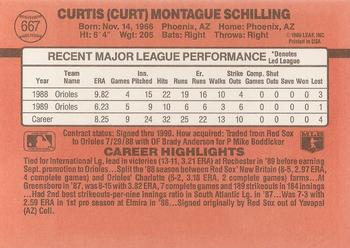 Curt Schilling  baseball card collectible - Main Image 2