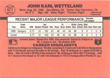 John Wetteland  baseball card collectible - Main Image 2