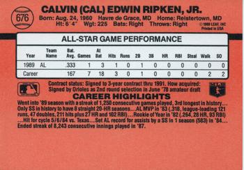 Cal Ripken  baseball card collectible - Main Image 2