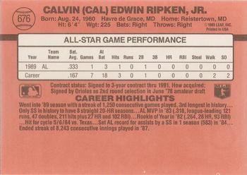 Cal Ripken  baseball card collectible - Main Image 2