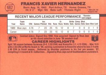 Xavier Hernandez  baseball card collectible - Main Image 2