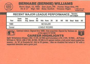 Bernie Williams  baseball card collectible - Main Image 2