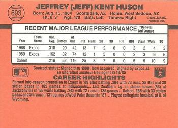 Jeff Huson  baseball card collectible - Main Image 2