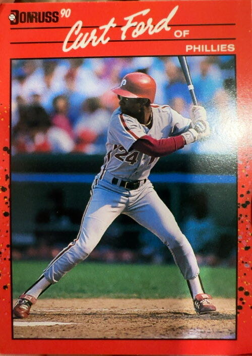 Curt Ford  baseball card collectible - Main Image 3