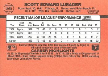 Scott Lusader  baseball card collectible - Main Image 2