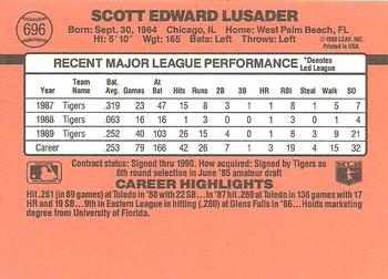 Scott Lusader  baseball card collectible - Main Image 2