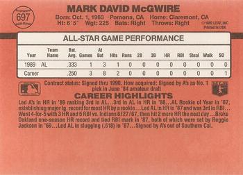 Mark McGwire  baseball card collectible - Main Image 2