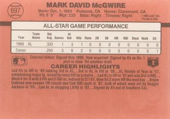 Mark McGwire  baseball card collectible - Main Image 2