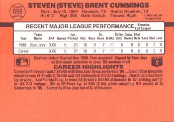 Steve Cummings  baseball card collectible - Main Image 2