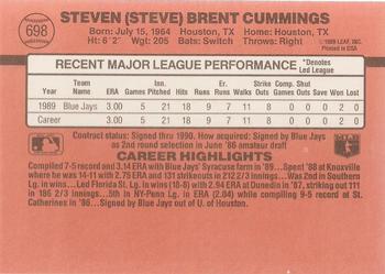Steve Cummings  baseball card collectible - Main Image 2