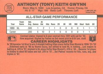 Tony Gwynn  baseball card collectible - Main Image 2