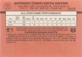 Tony Gwynn  baseball card collectible - Main Image 2