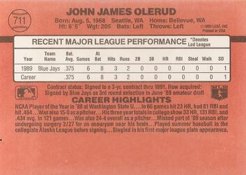 John Olerud  baseball card collectible - Main Image 2