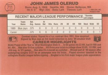 John Olerud  baseball card collectible - Main Image 2