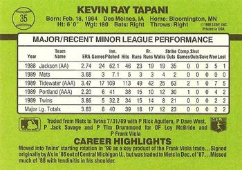 Kevin Tapani  baseball card collectible - Main Image 2