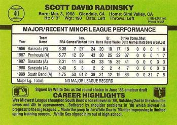 Scott Radinsky  baseball card collectible - Main Image 2