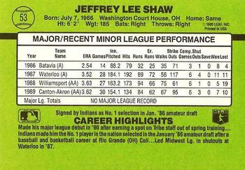 Jeff Shaw  baseball card collectible - Main Image 2