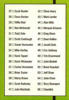 Checklist  baseball card collectible - Main Image 2