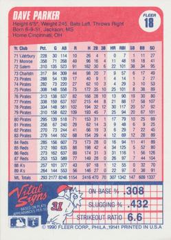 Dave Parker  baseball card collectible - Main Image 2