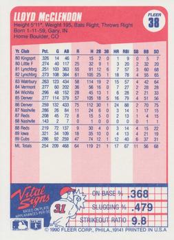 Lloyd McClendon  baseball card collectible - Main Image 2