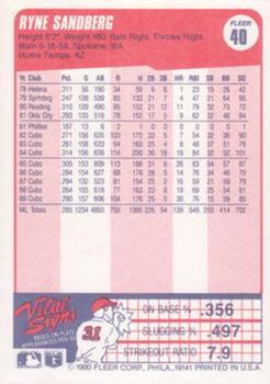 Ryne Sandberg  baseball card collectible - Main Image 2