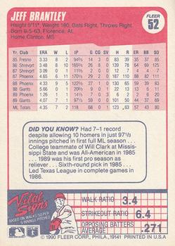 Jeff Brantley  baseball card collectible - Main Image 2