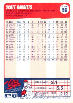 Scott Garrelts  baseball card collectible - Main Image 2