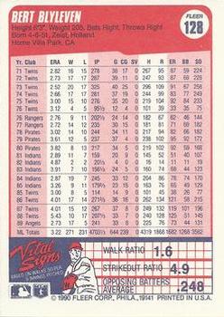 Bert Blyleven  baseball card collectible - Main Image 2