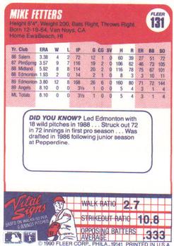 Mike Fetters  baseball card collectible - Main Image 2
