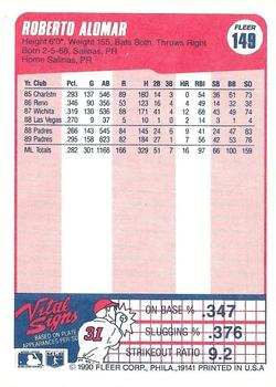 Roberto Alomar  baseball card collectible - Main Image 2