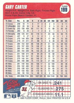 Gary Carter  baseball card collectible - Main Image 2