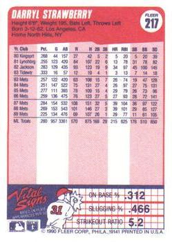 Darryl Strawberry  baseball card collectible - Main Image 2