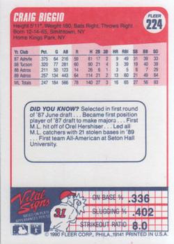 Craig Biggio  baseball card collectible - Main Image 2